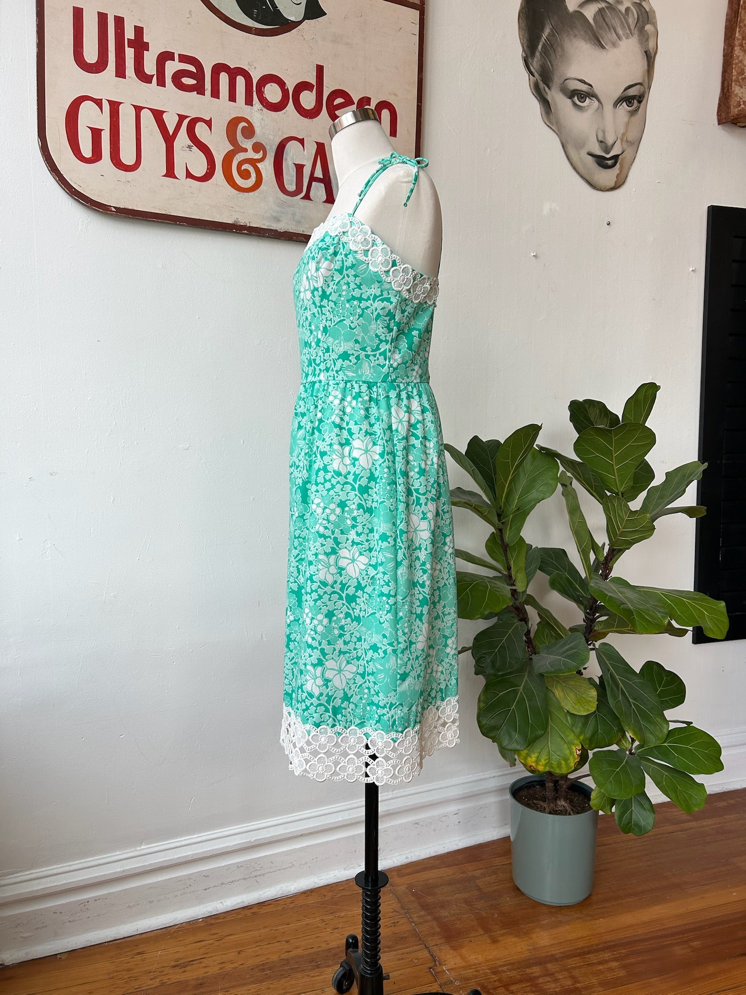 Green Print Lilly Pulitzer Sundress