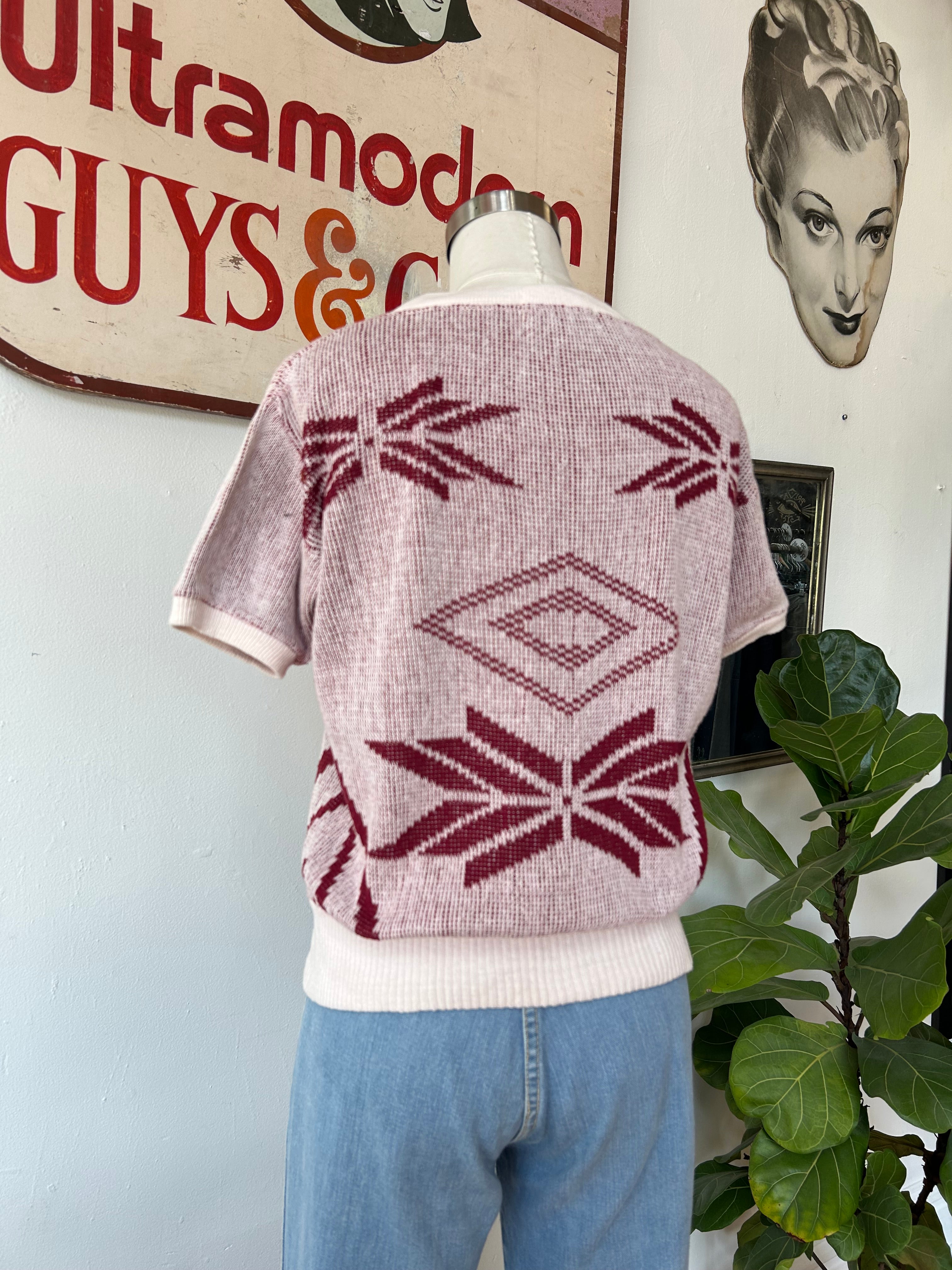 1940’s pullover cable knit sweater