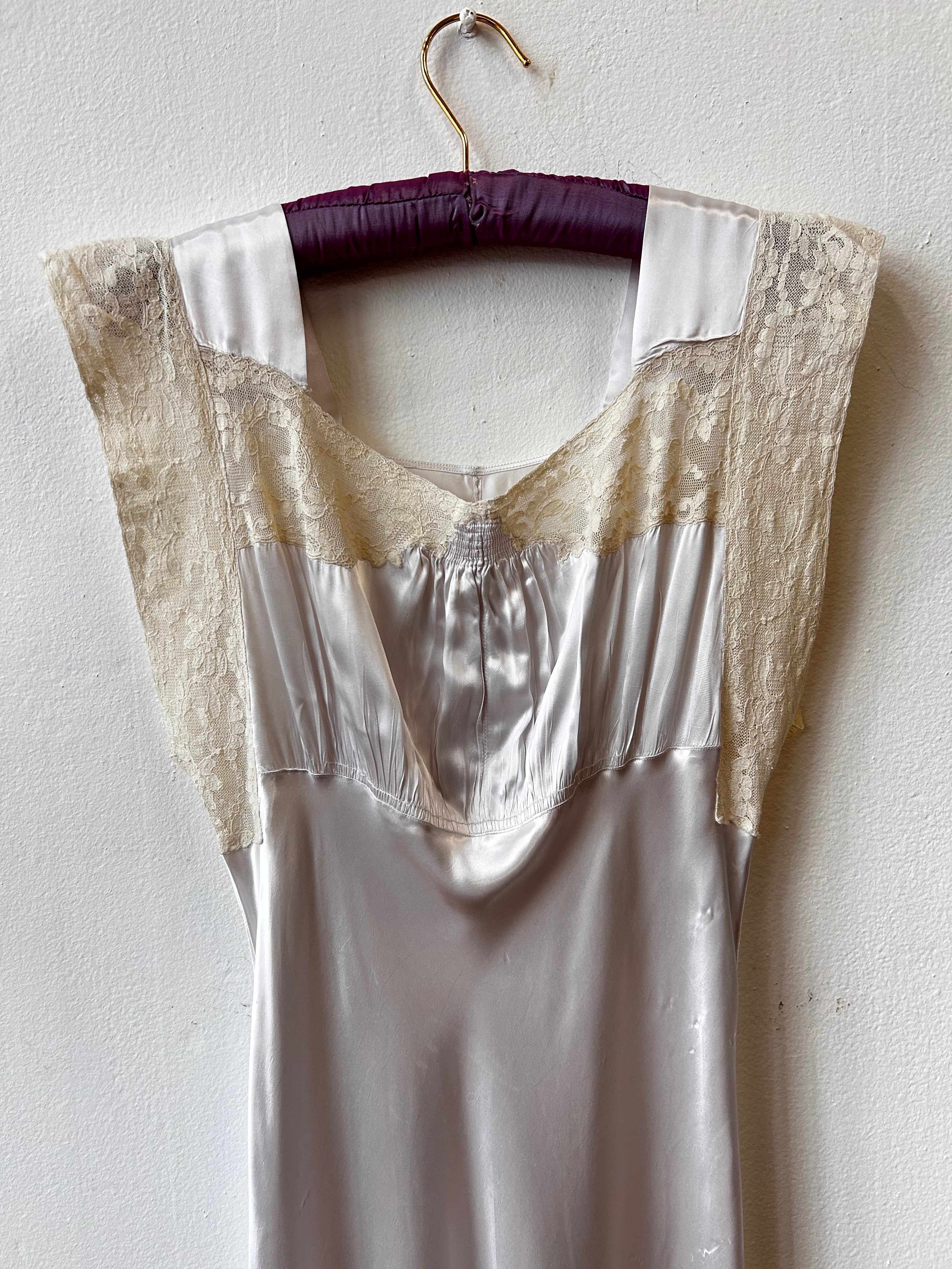 40’s Ice Blue Nightgown