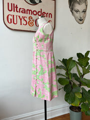 60’s Liberty House Hawaiian Print Dress