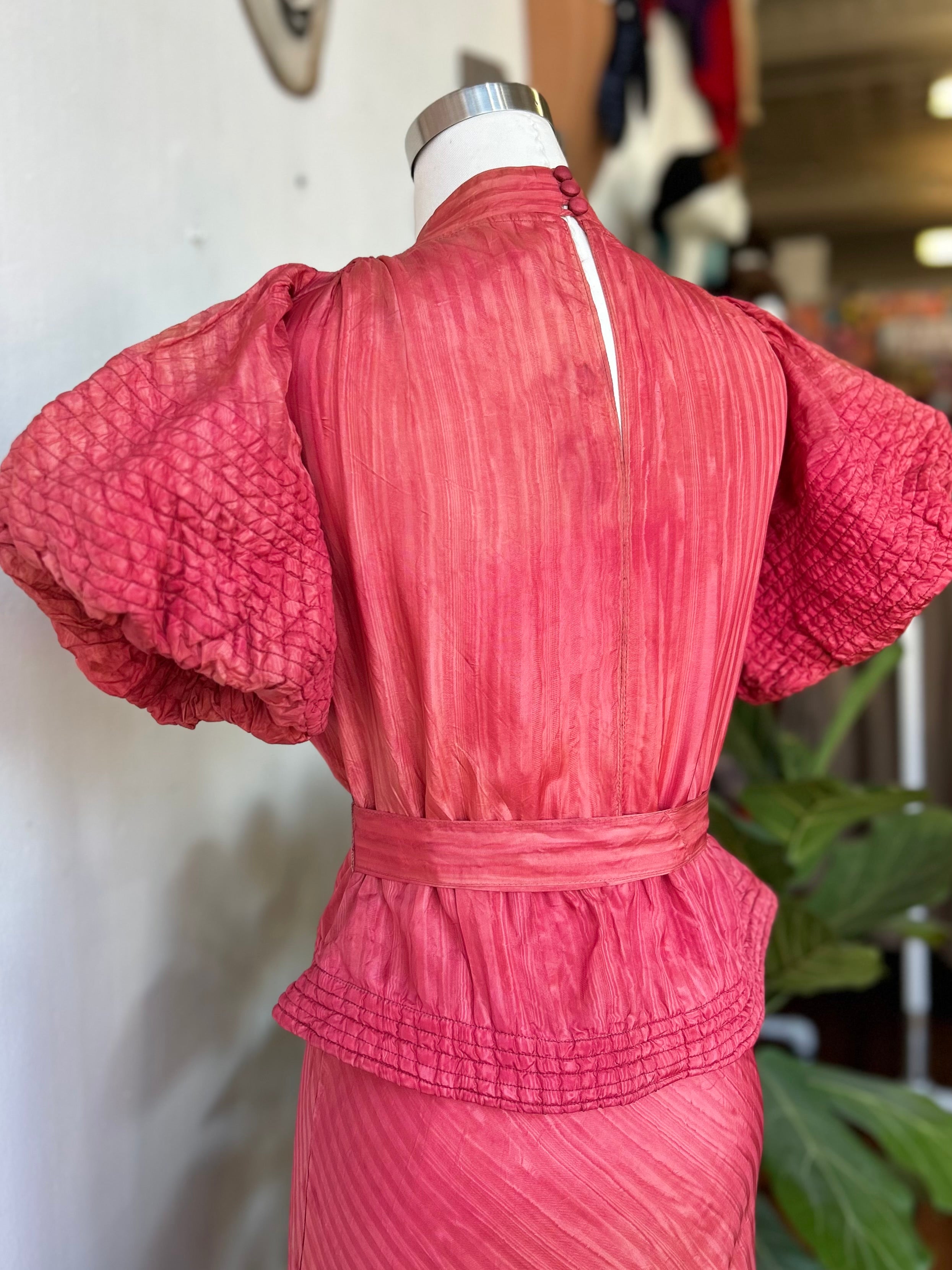 Stunning Rose 1930’s Gown/LoungingDress