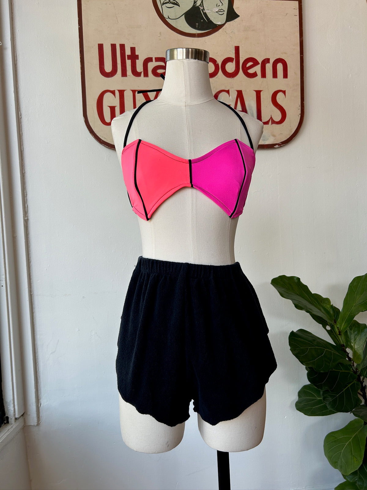 90’s Neon Bikini Top