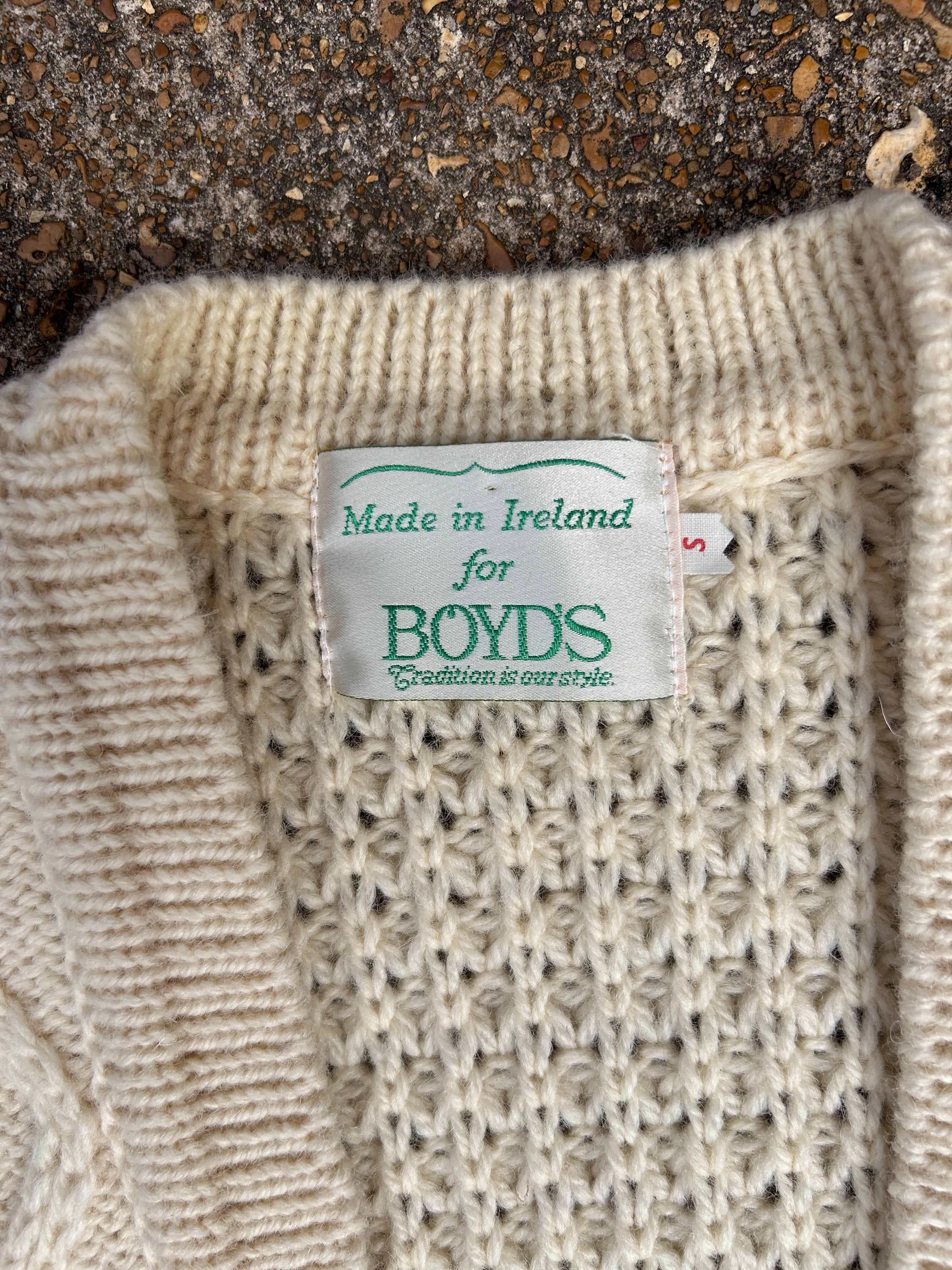 Quality Cable Knit Wool Vest
