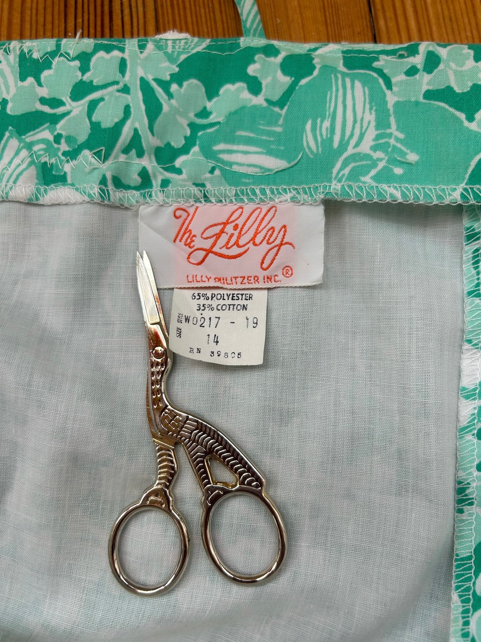 Green Print Lilly Pulitzer Sundress