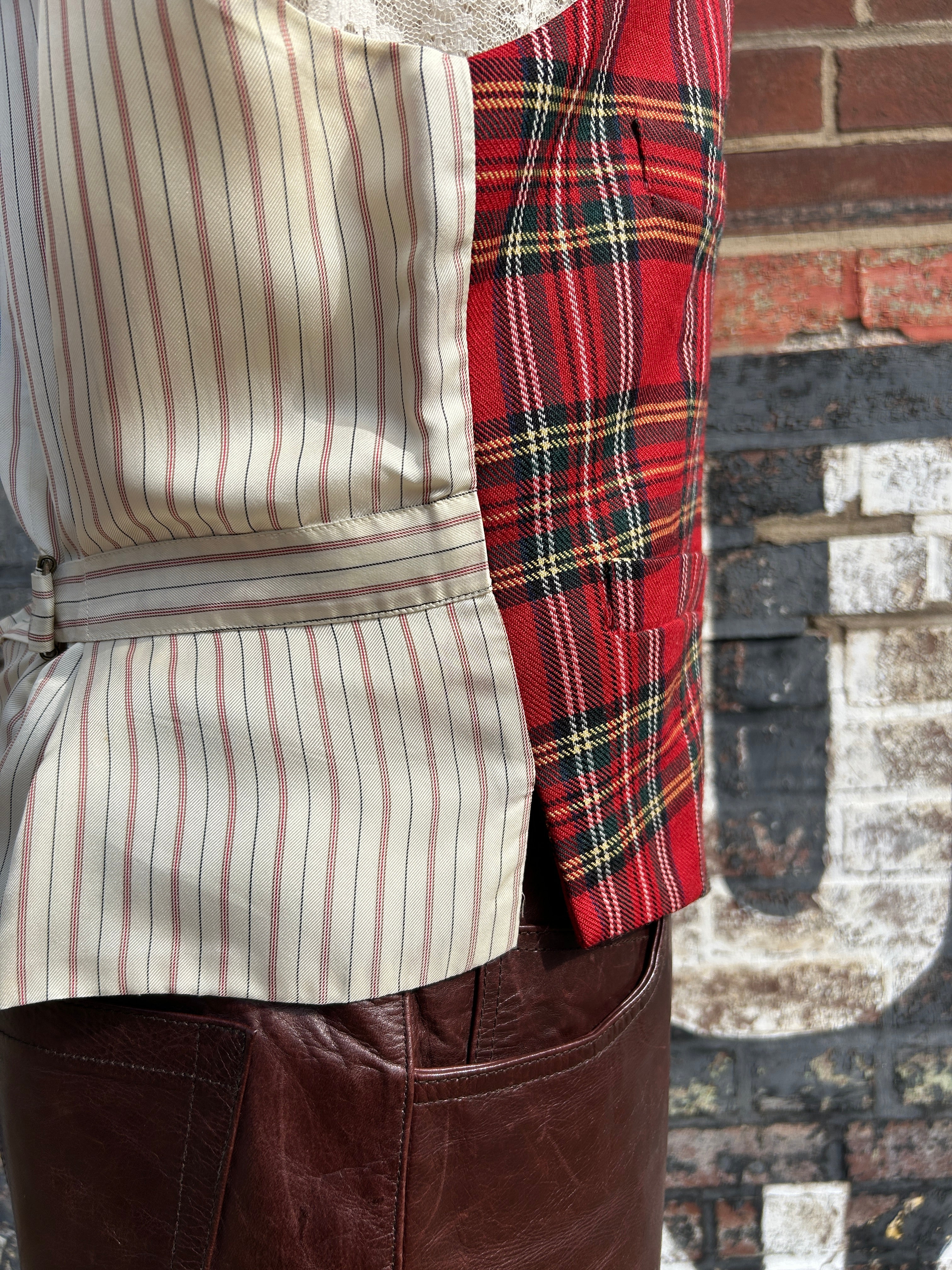 Plaid Banana Republic Vest