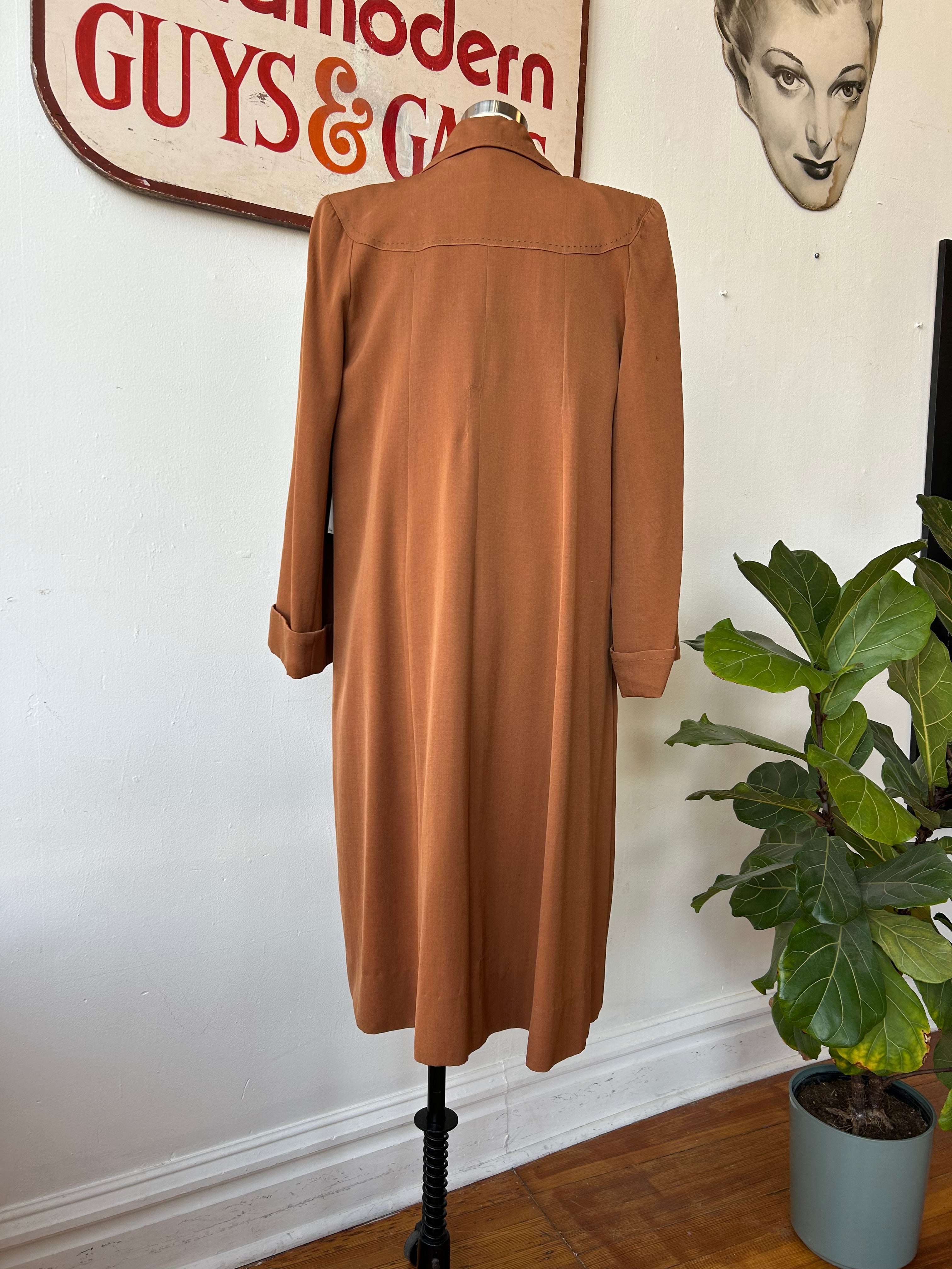 1940’s Gabardine Coat