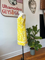 60’s Yellow Floral Lilly Pulitzer Dress