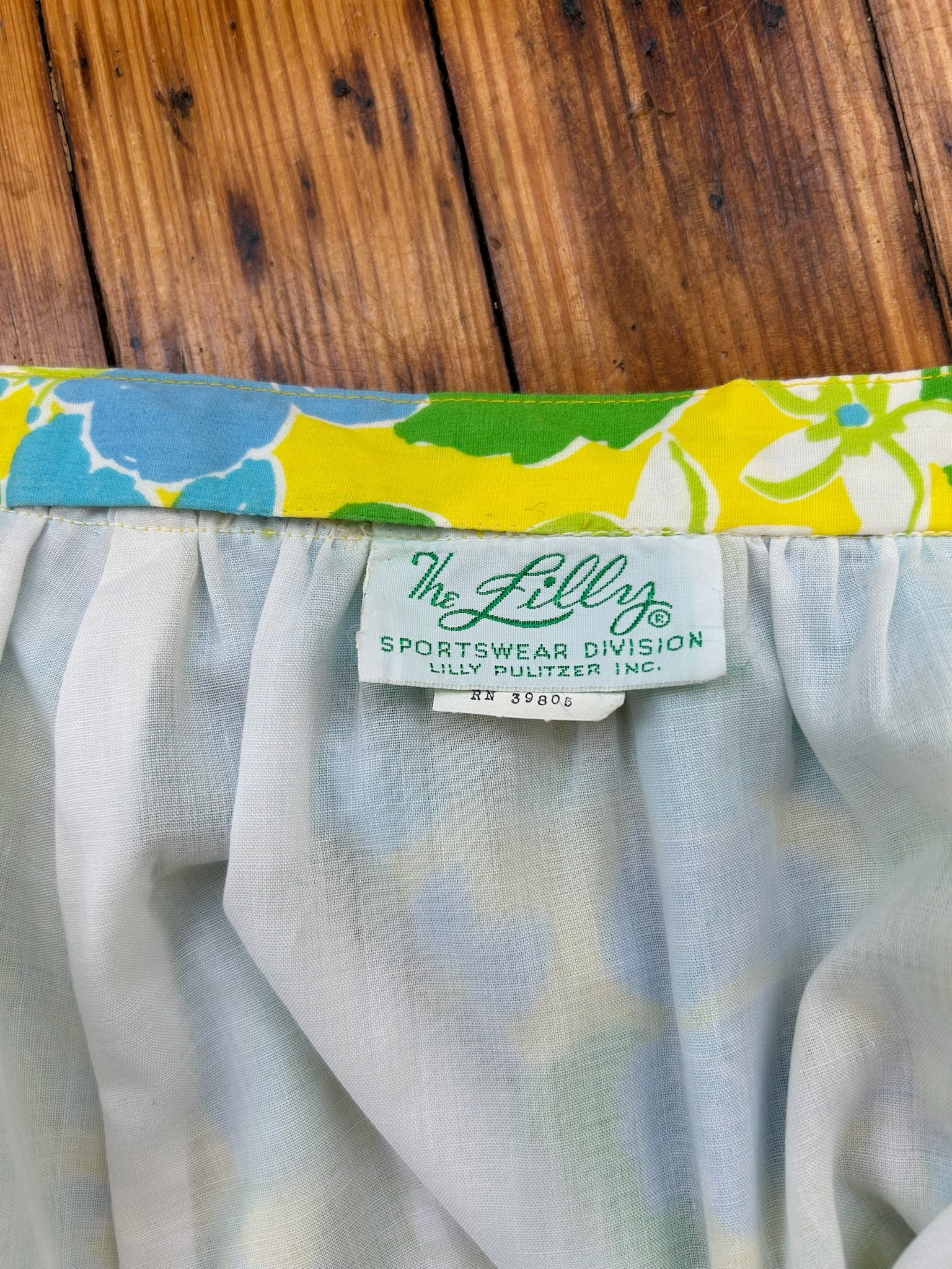 80’s Lilly Pulitzer Skirt