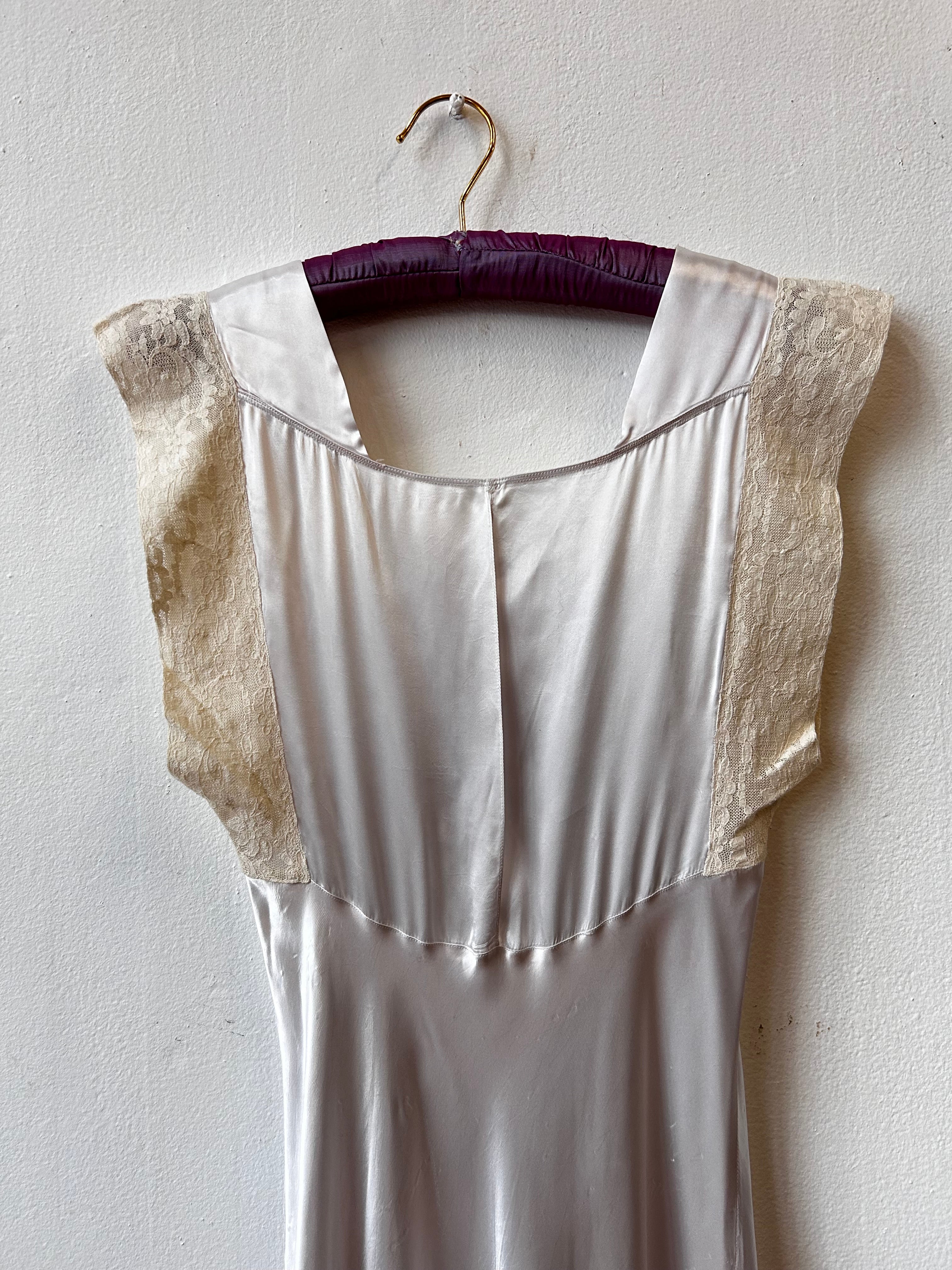 40’s Ice Blue Nightgown