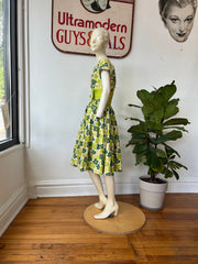 Spring Floral Print Dress