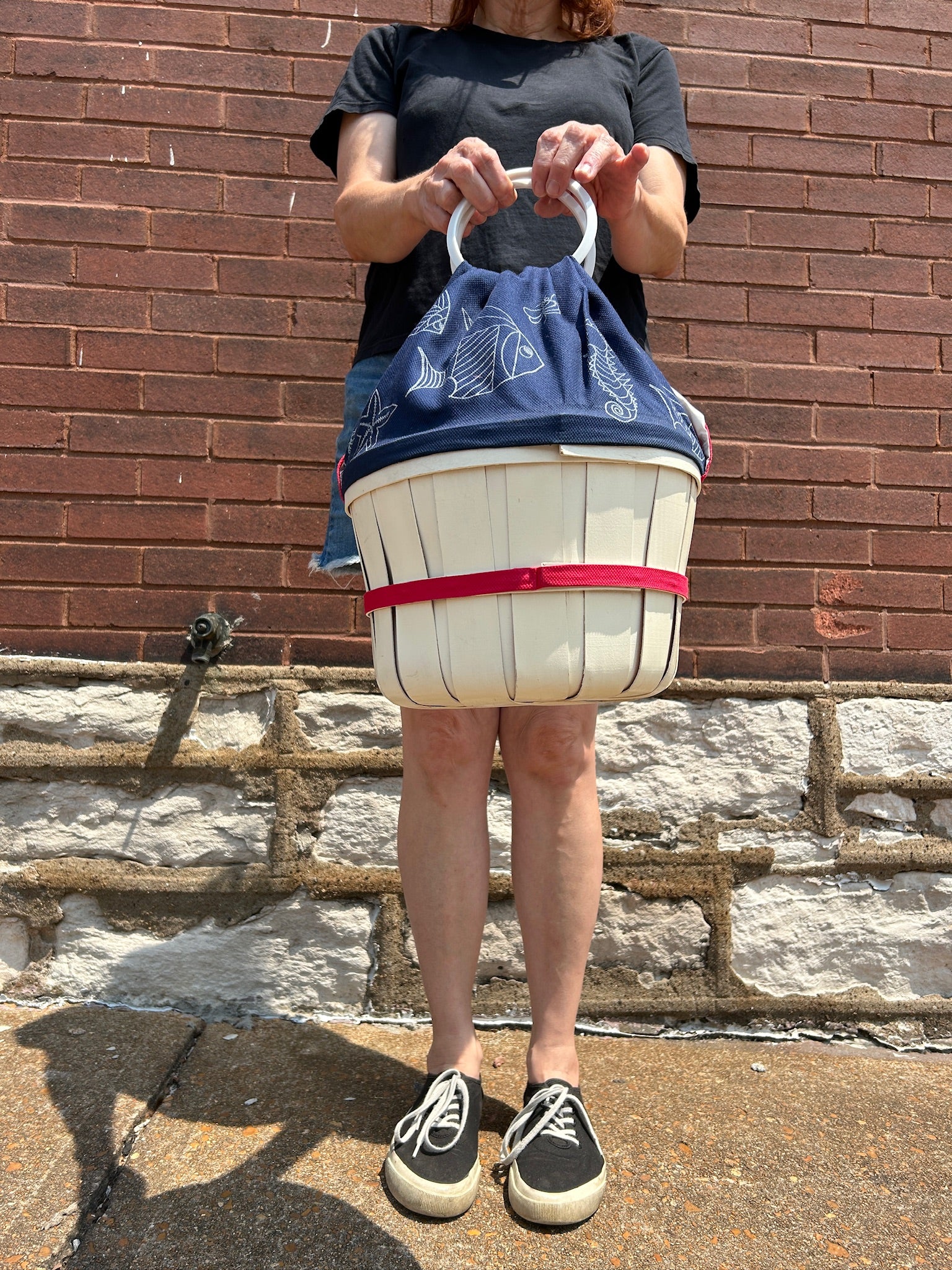 Unique Fish Basket Bag