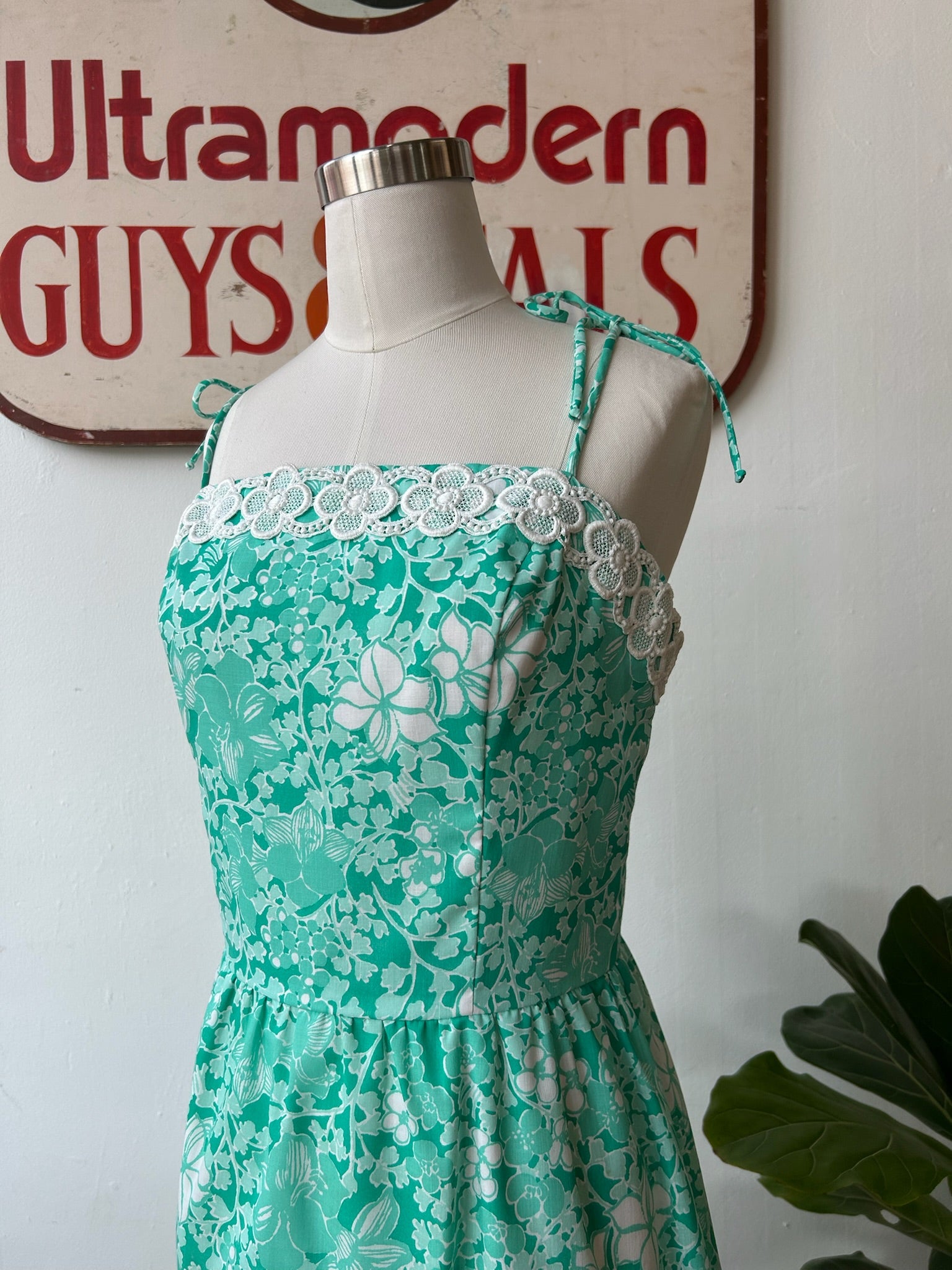 Green Print Lilly Pulitzer Sundress
