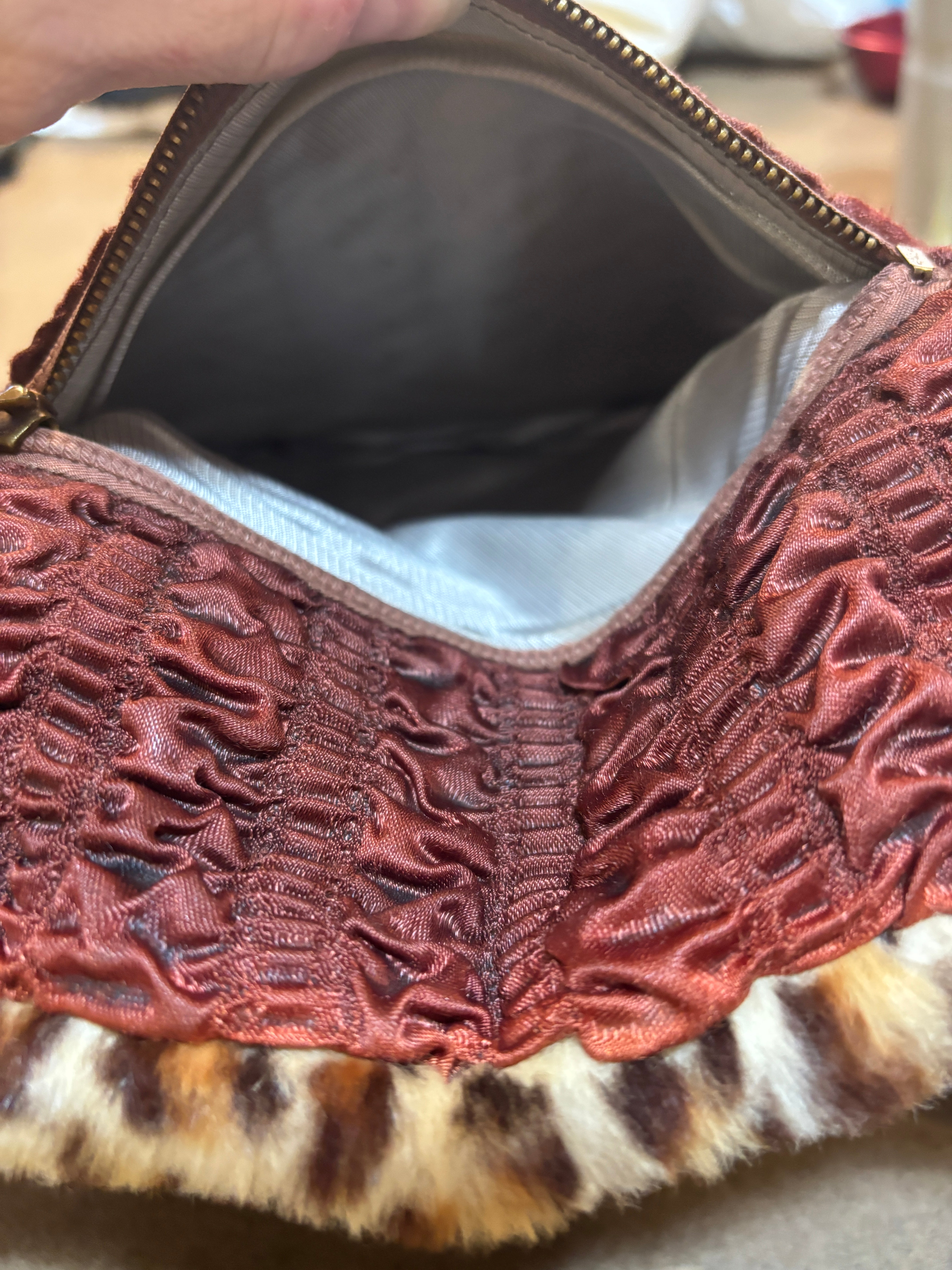 1940’s Faux Leopard Muff