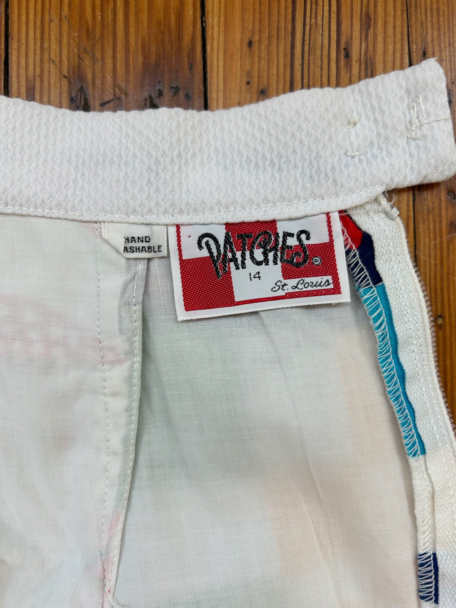 1960’s/70’s Patchwork Scooter Skirt