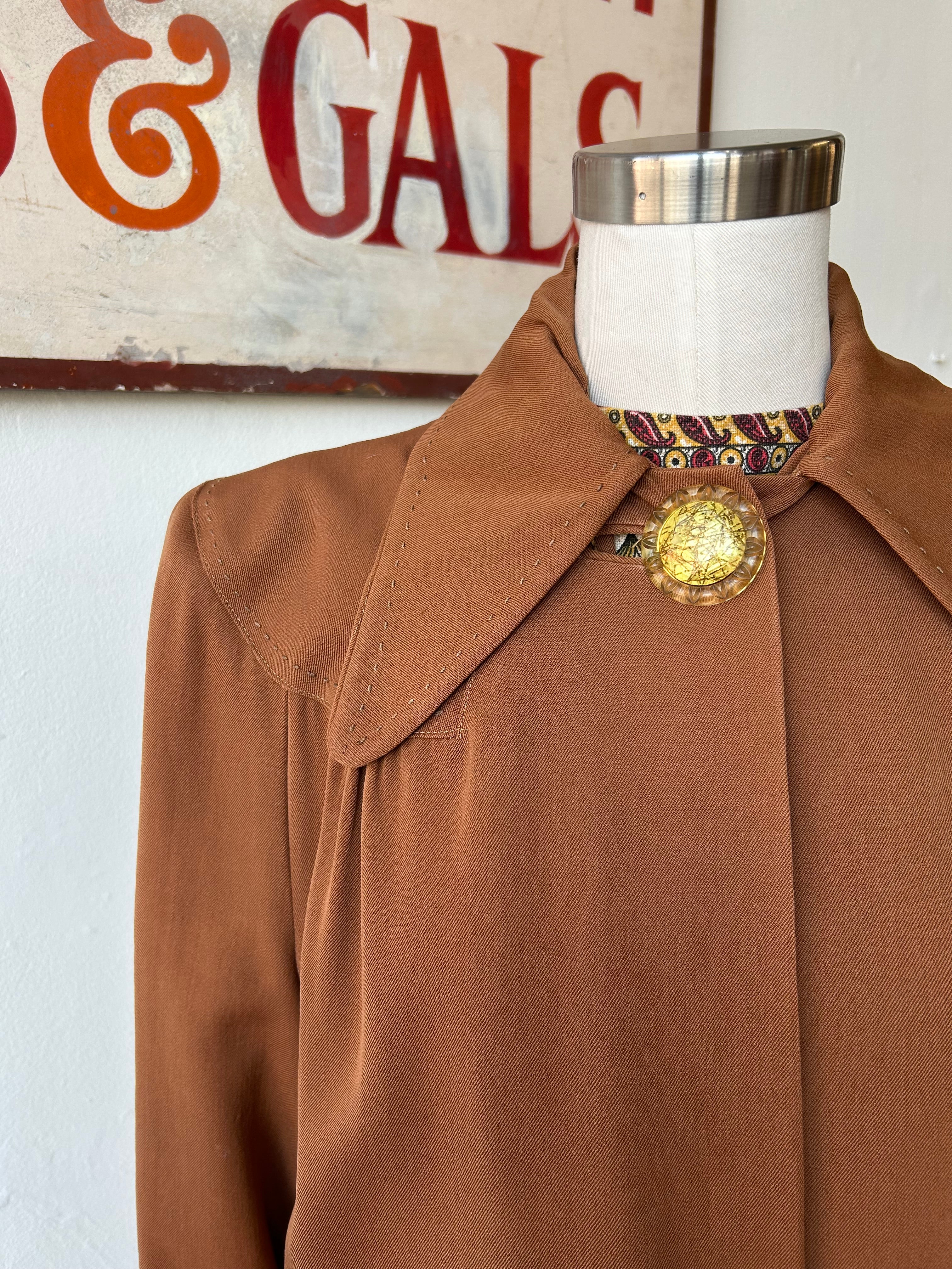 1940’s Gabardine Coat