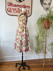 1960’s Suzy Perette Floral Print Dress