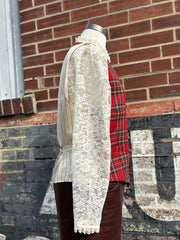 Plaid Banana Republic Vest