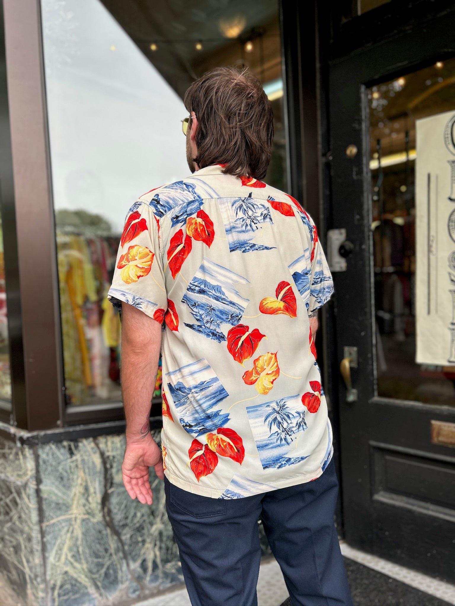 Hawaiian Print Shirt