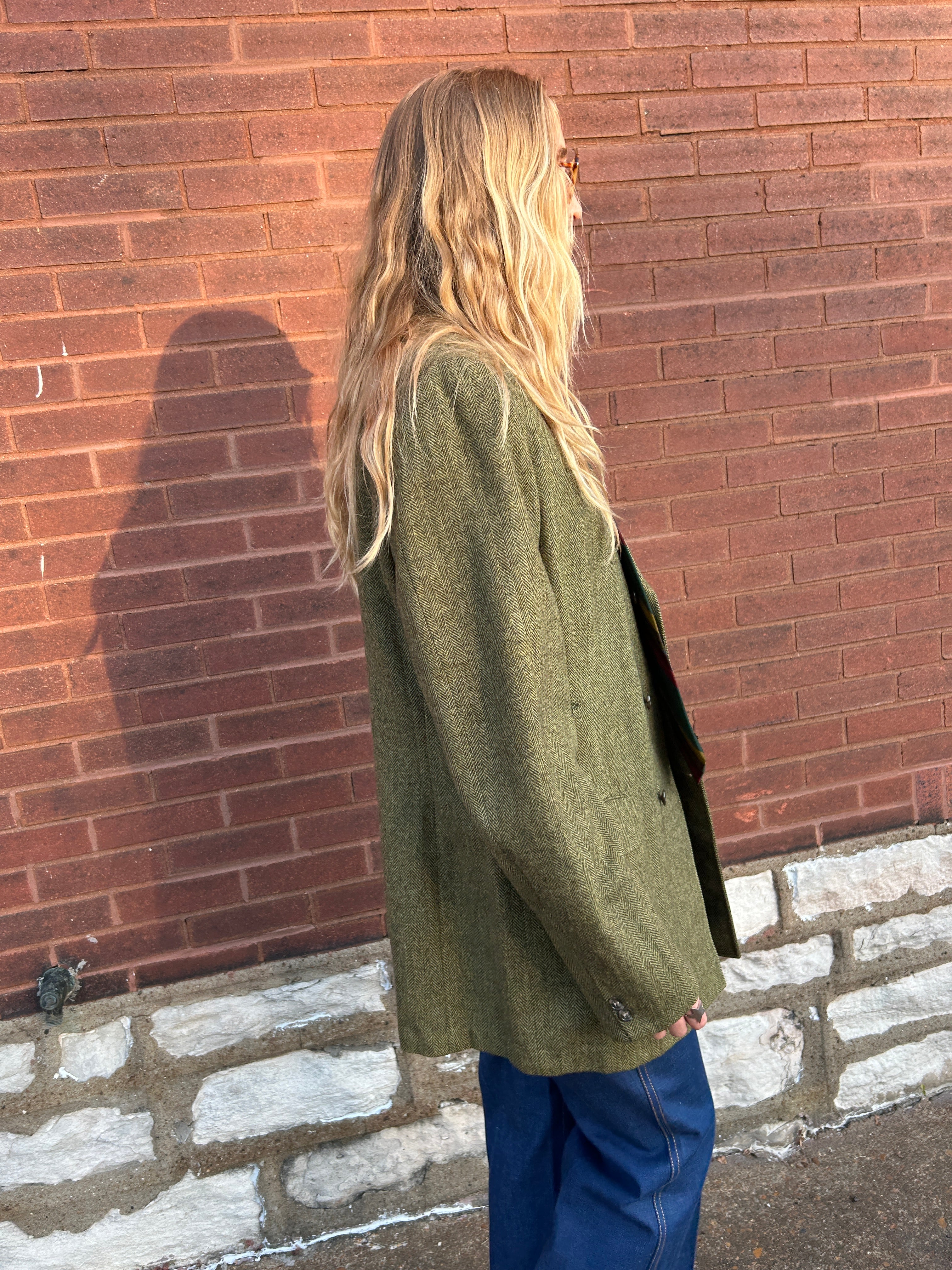 Green Tweed Jacket