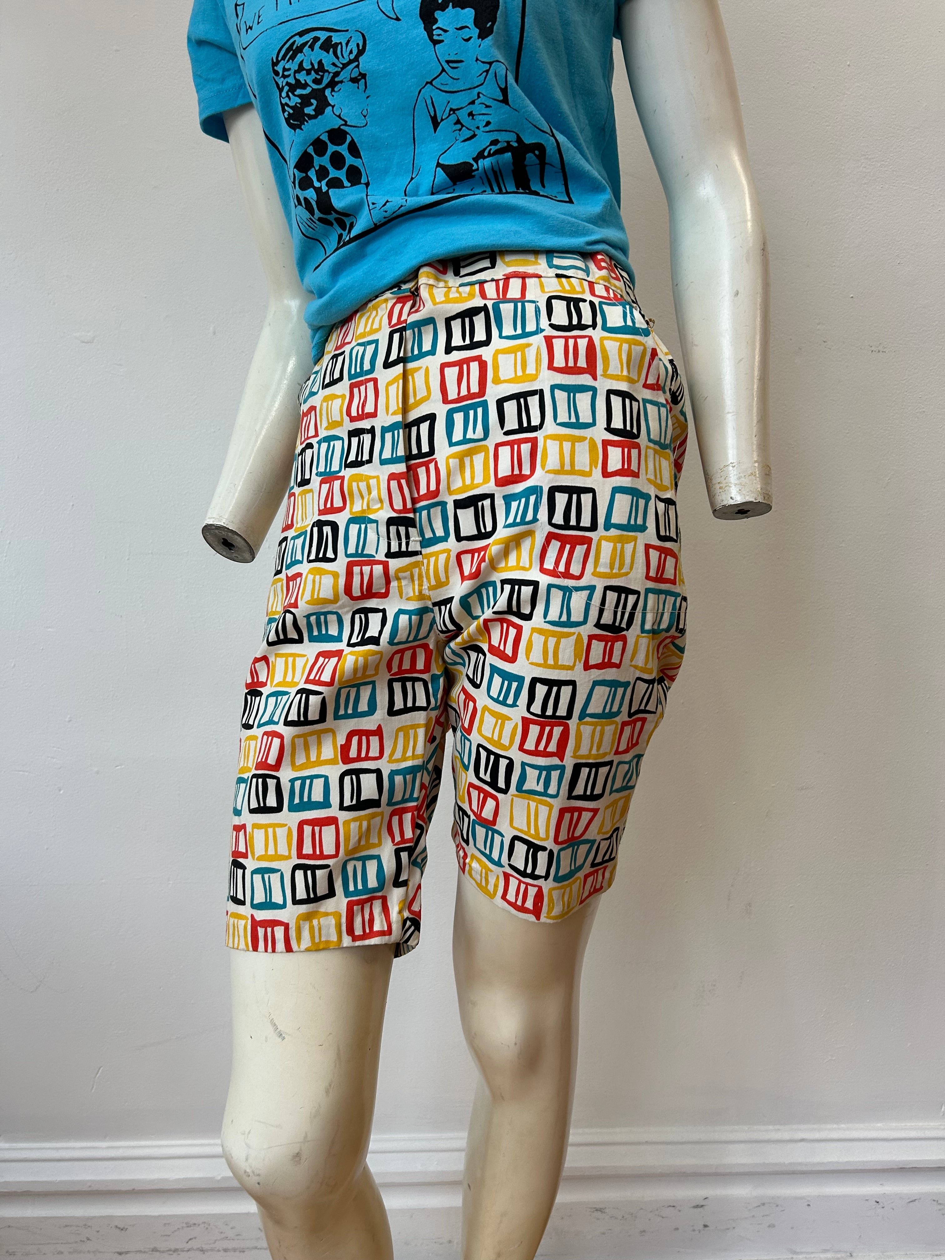 Fun Print 1960’s Shorts