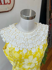60’s Yellow Floral Lilly Pulitzer Dress