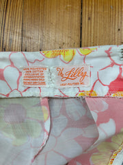70’s/80’s Lilly Pulitzer Carnation Print Skirt