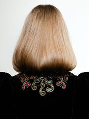 1930’s Black Velvet & Sequin Opera Coat