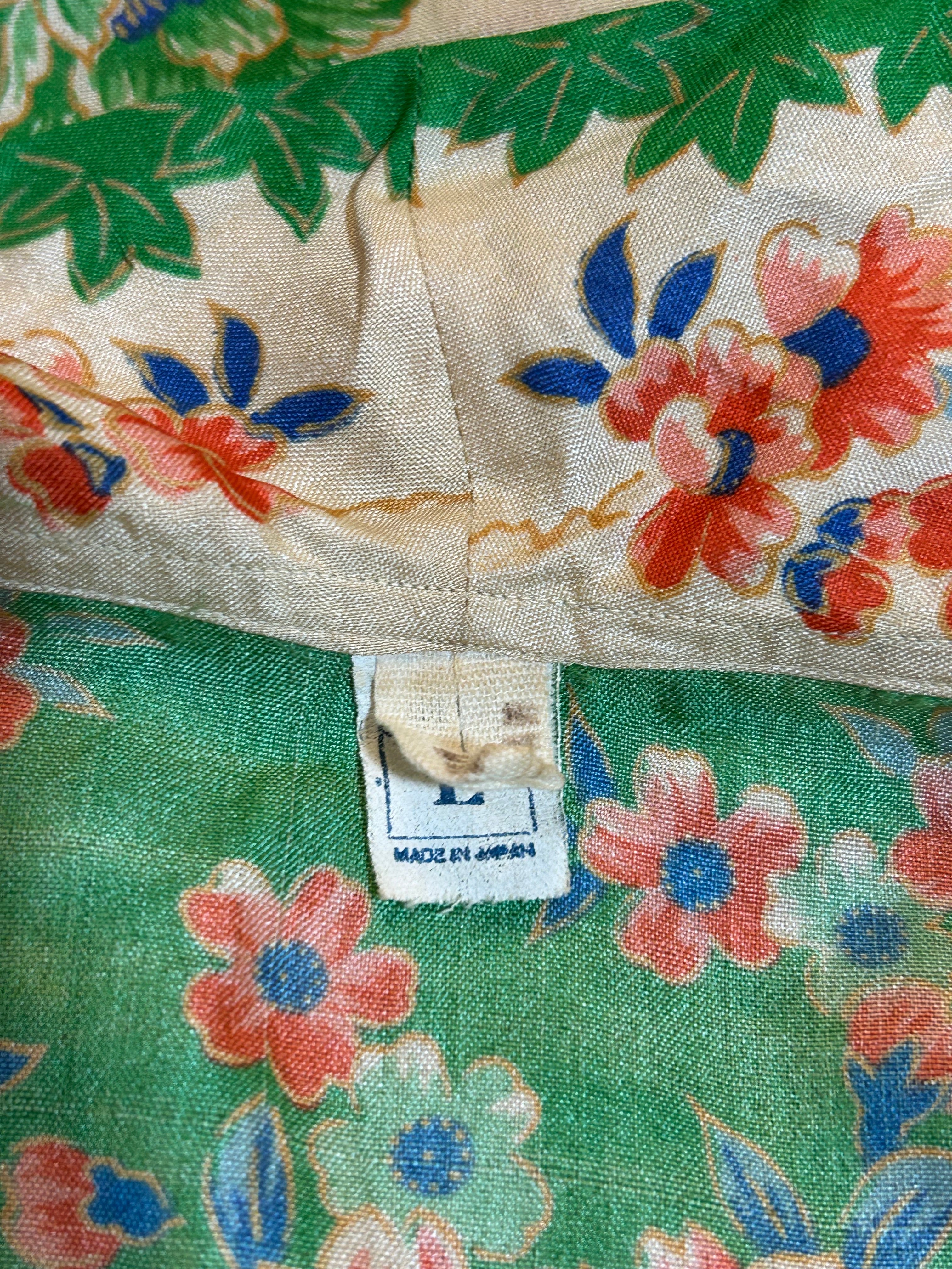 1920’s Silk Pongee Pajama Set