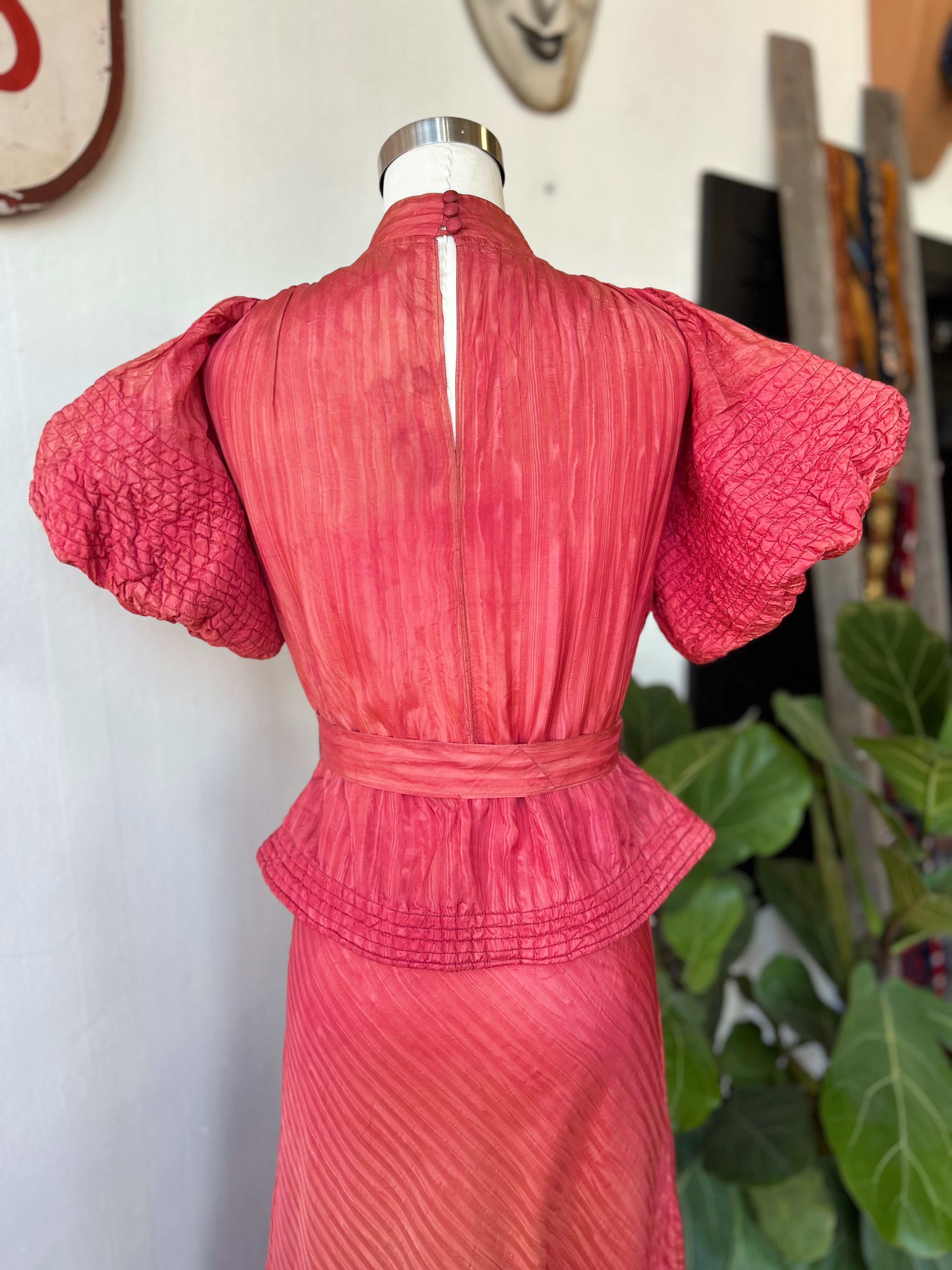 Stunning Rose 1930’s Gown/LoungingDress