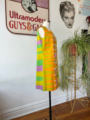BrightlyColored 60’s Shift Dress