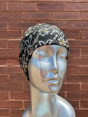 1960’s Gold & Silver Swim Cap