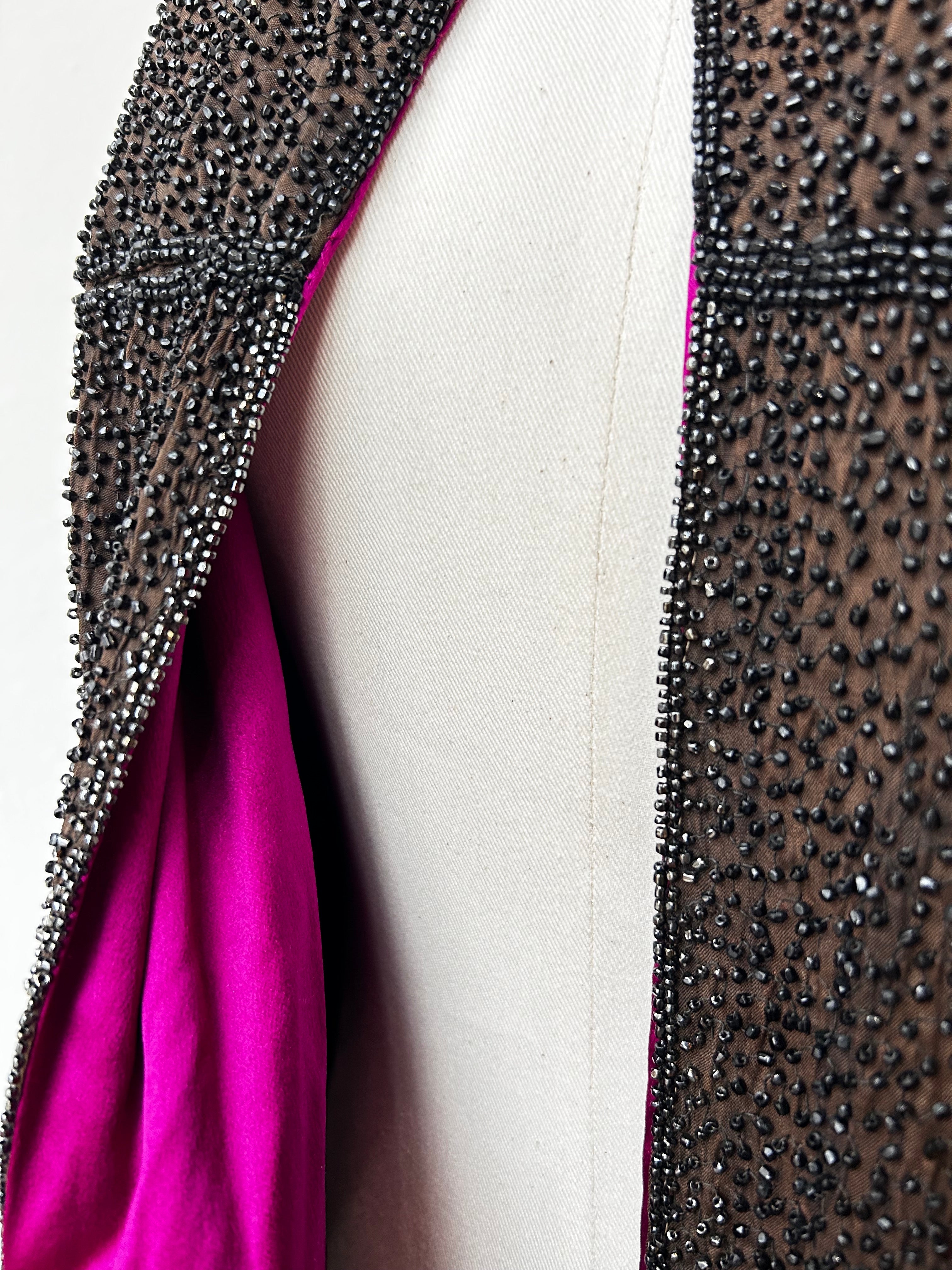 Vintage 1940’s Heavily Beaded Cape