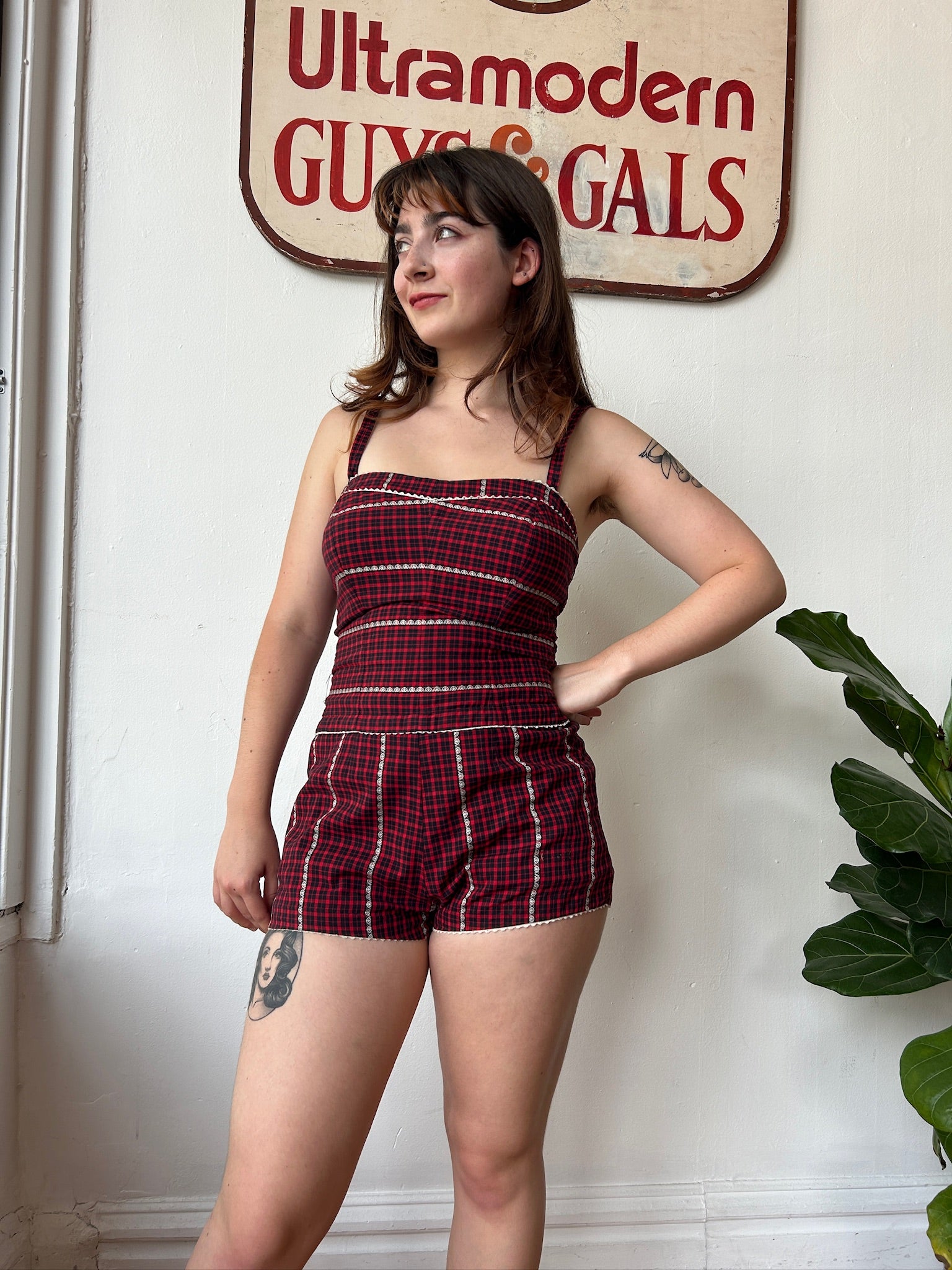 Plaid Catalina Swimsuit