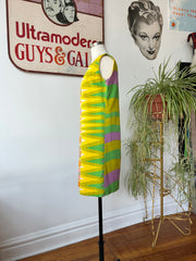 BrightlyColored 60’s Shift Dress