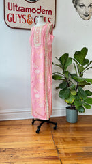70’s Pink & Peach Print Maxi Dress by Lilly Pulitzer