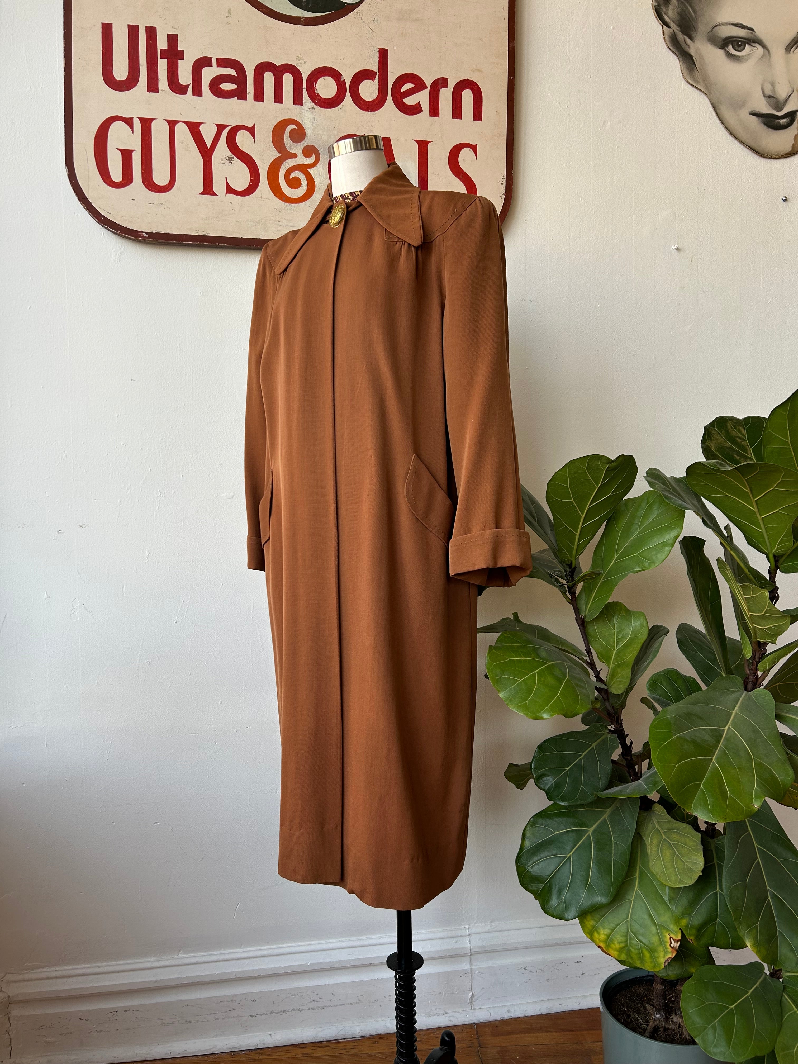 1940’s Gabardine Coat