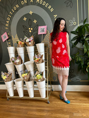 1960’s Pineapple Print Lilly Dress