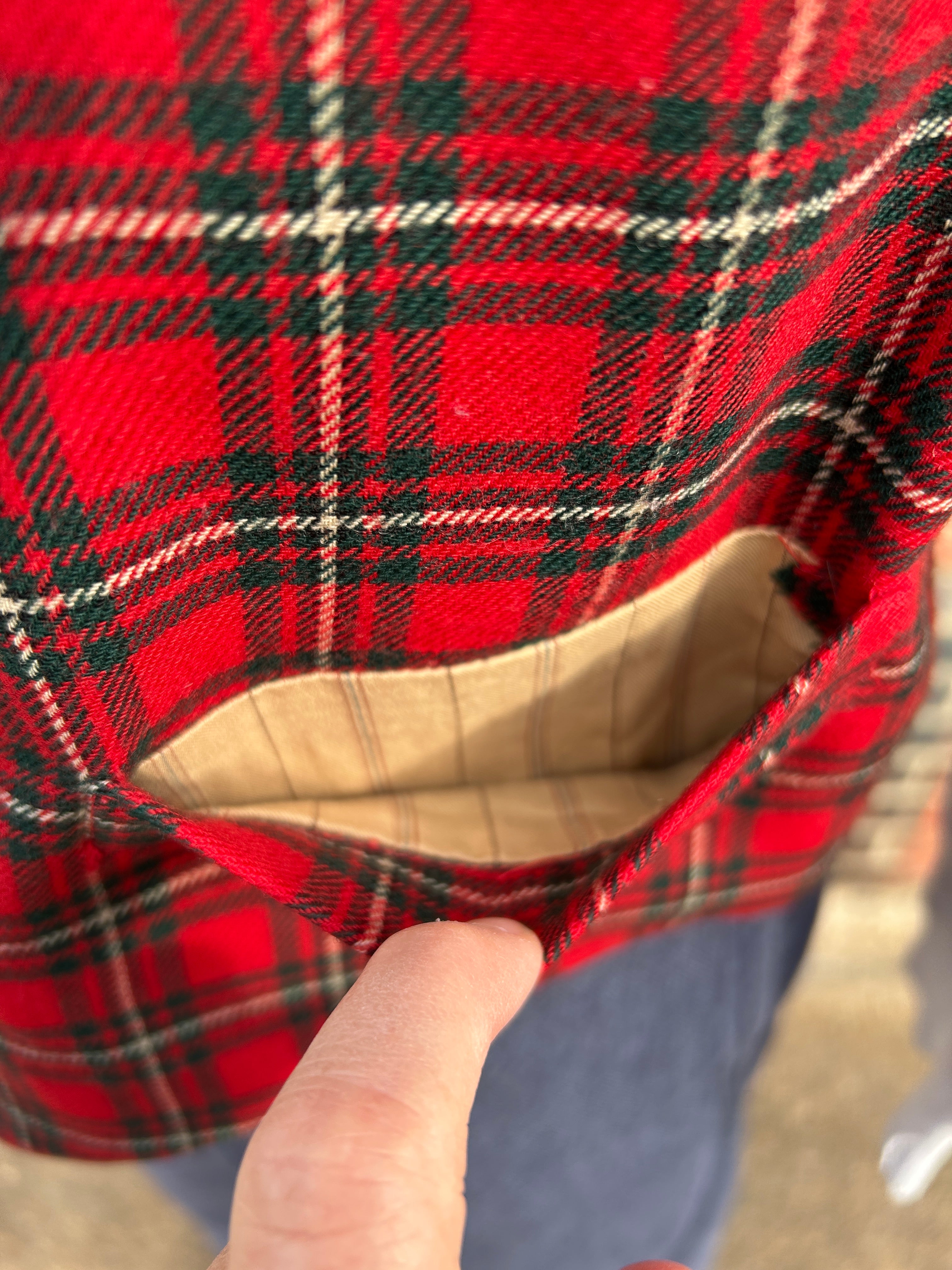 90’s Double RL Classic Plaid Vest