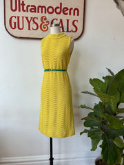 1960’s Yellow Knit Dress