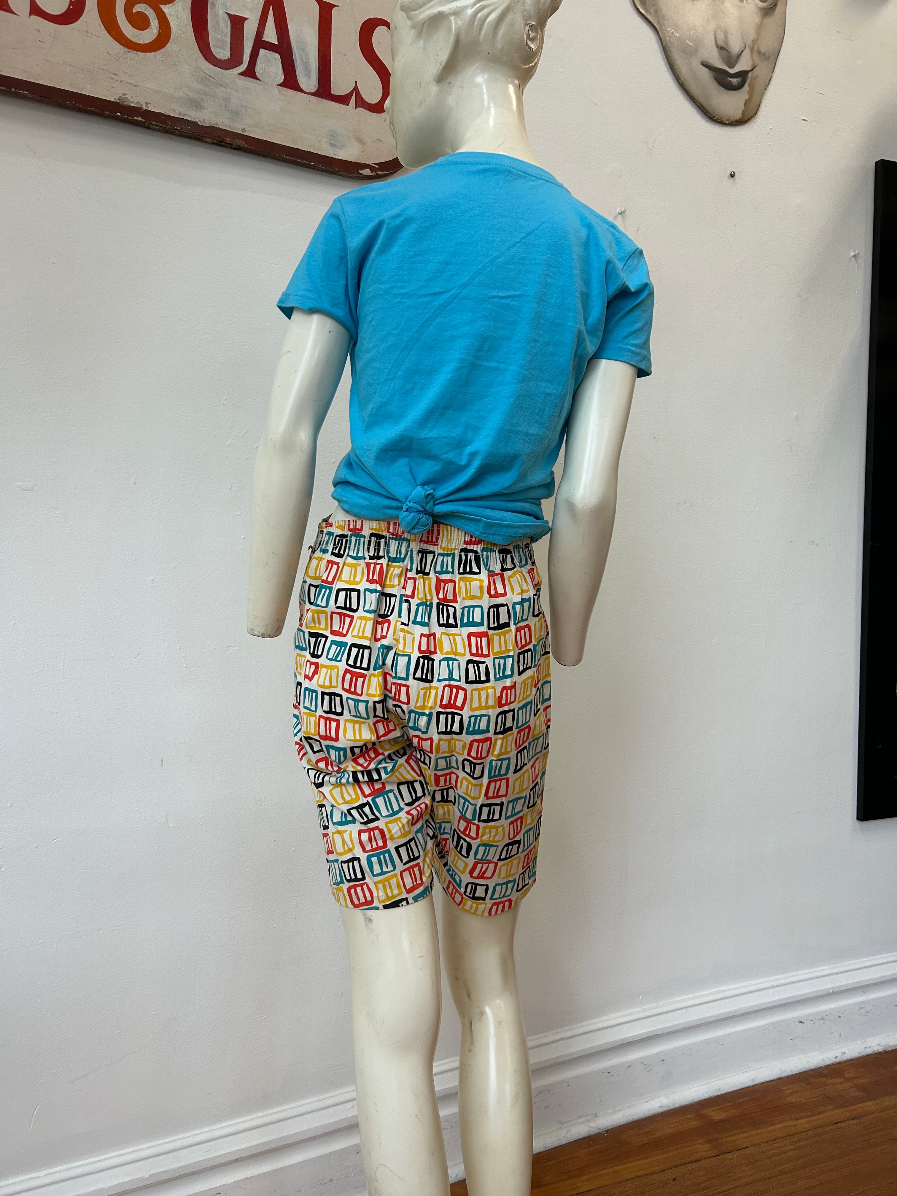 Fun Print 1960’s Shorts