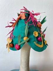 1940’s Kooky Green Beach Hat