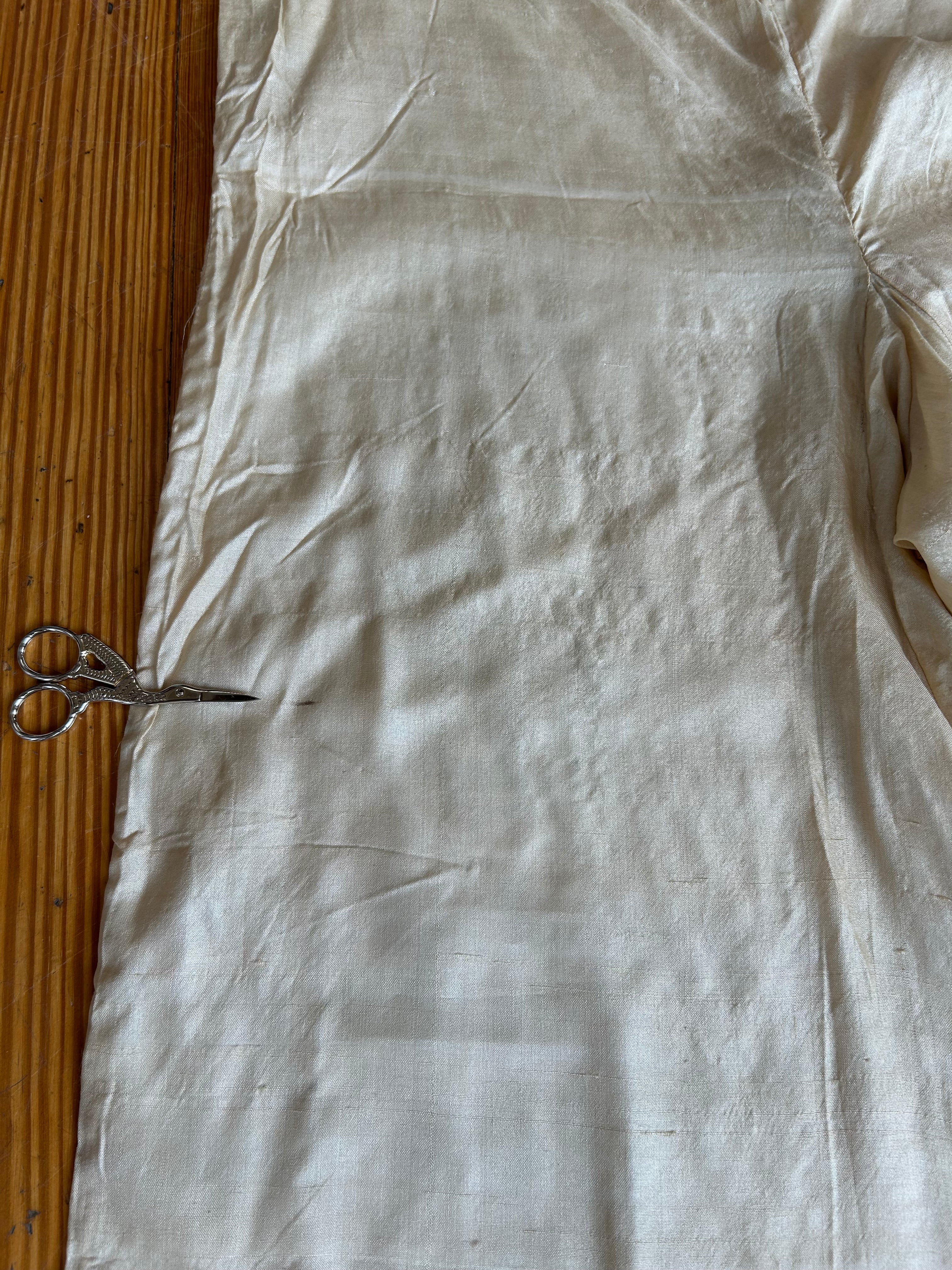 1920’s Silk Pongee Pajama Set