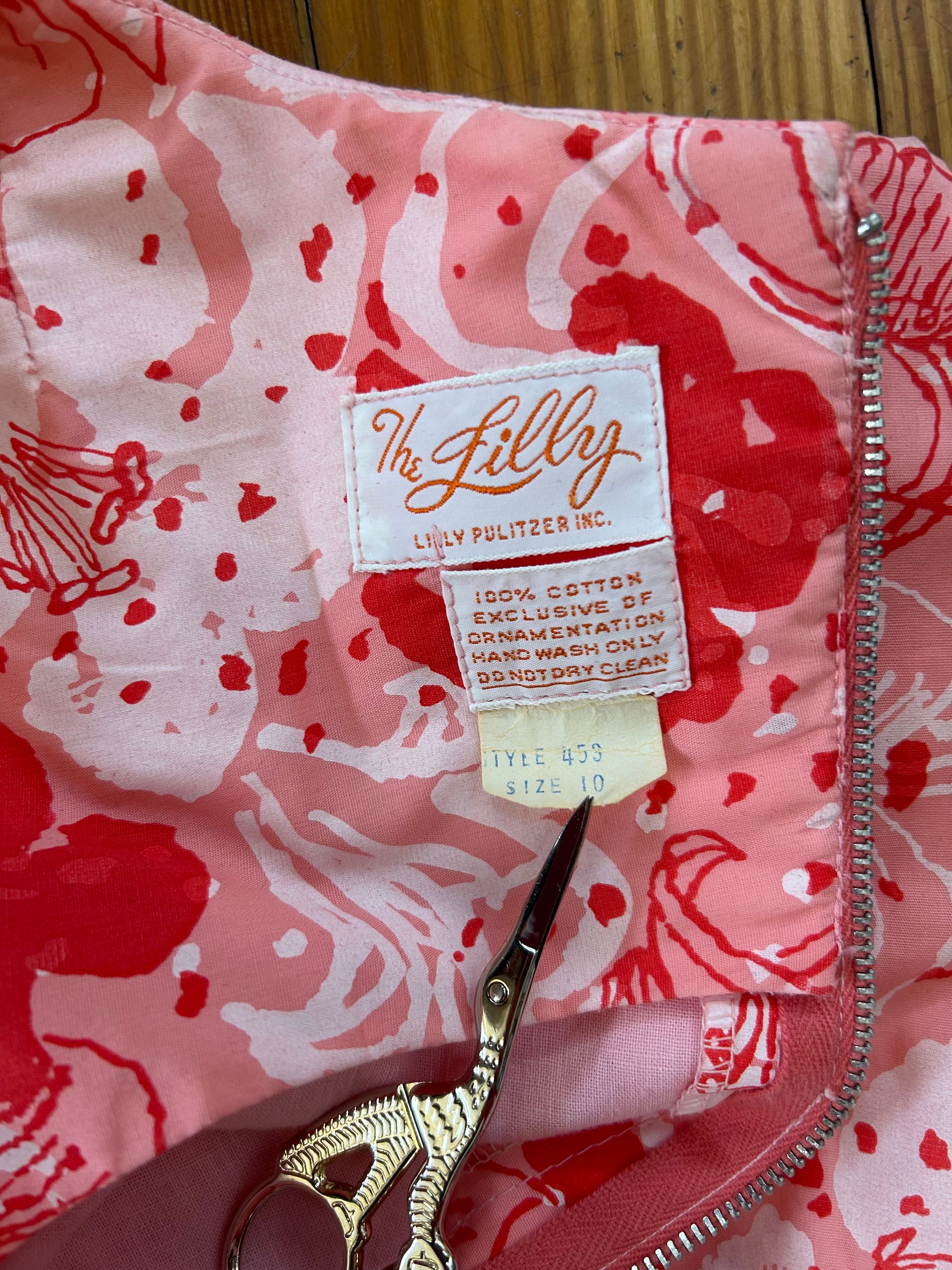 Pink Print Lilly Pulitzer Dress