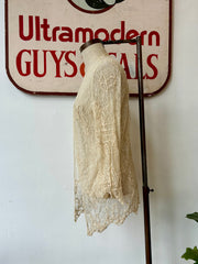 Sheer Mesh Lace Jacket
