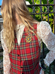 Plaid Banana Republic Vest