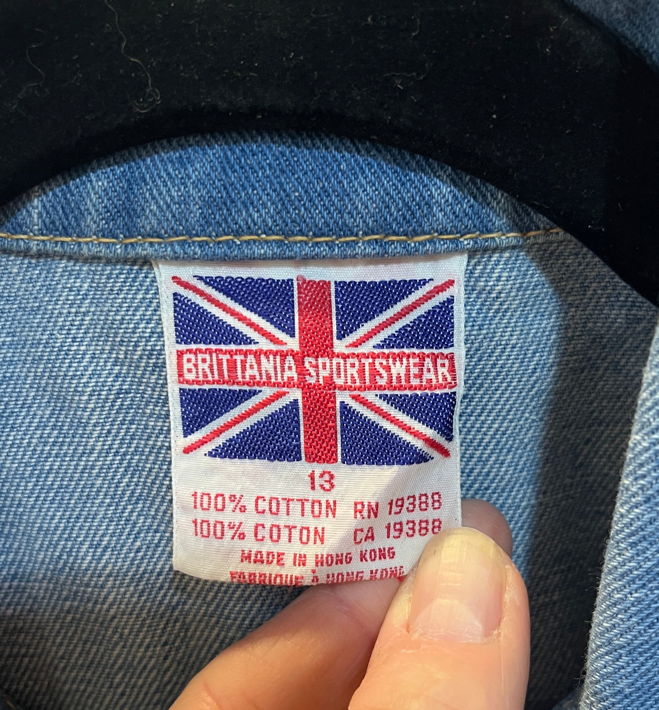 1970’s Brittania Sportswear Denim Jacket