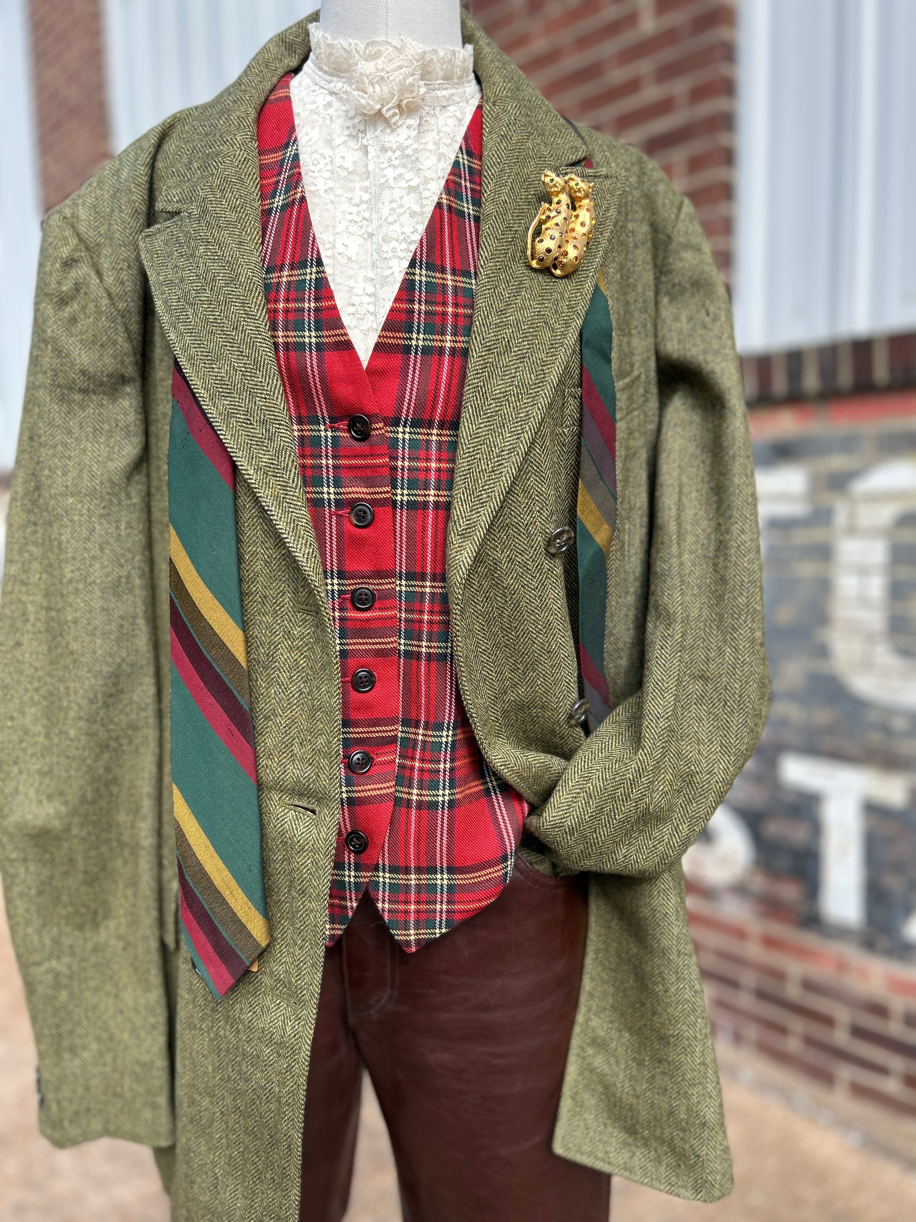 Green Tweed Jacket