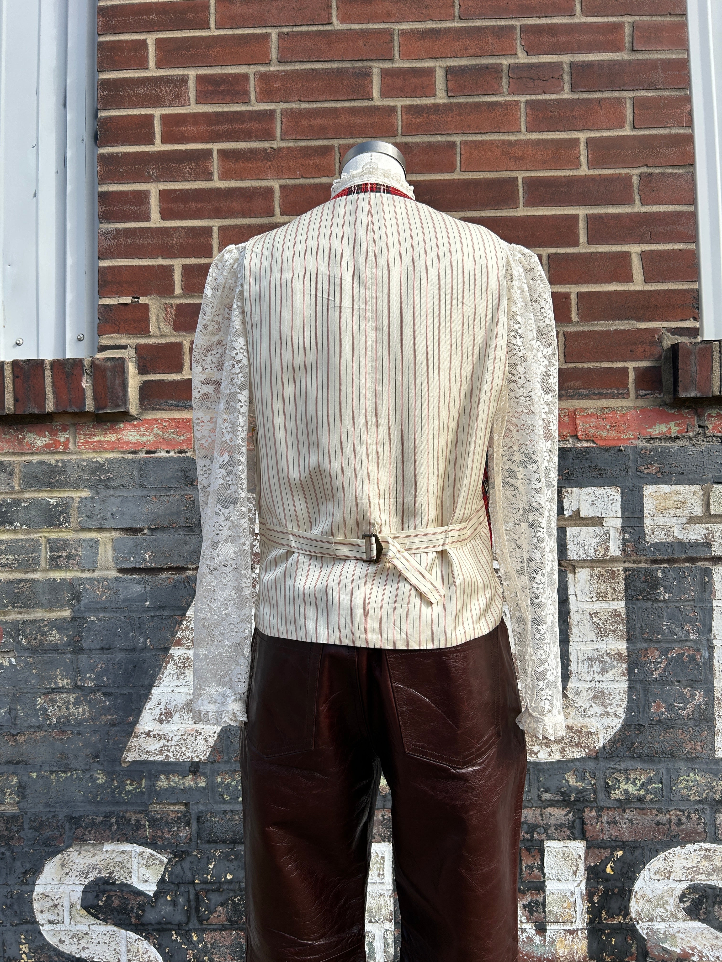 Plaid Banana Republic Vest