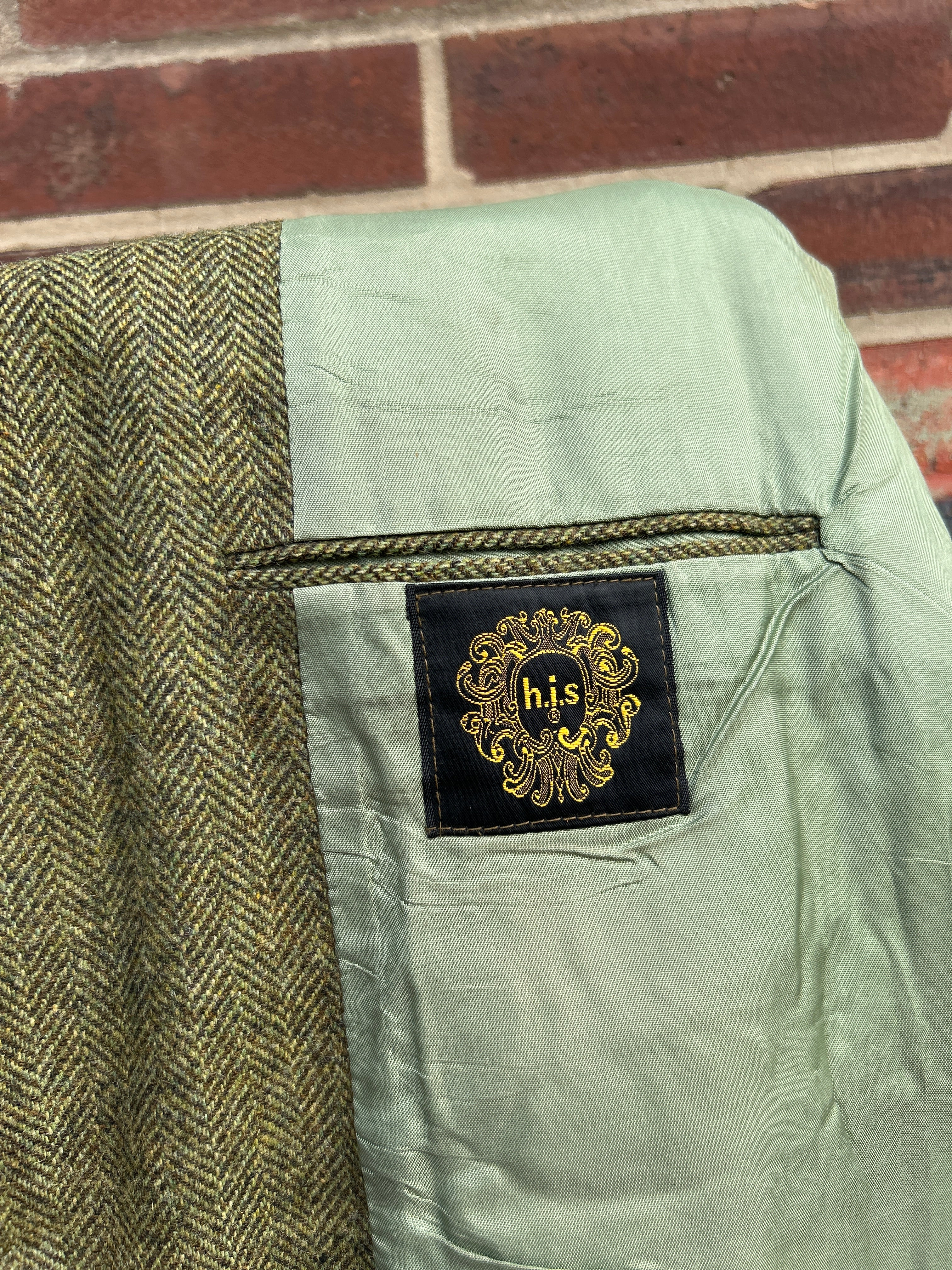 Green Tweed Jacket