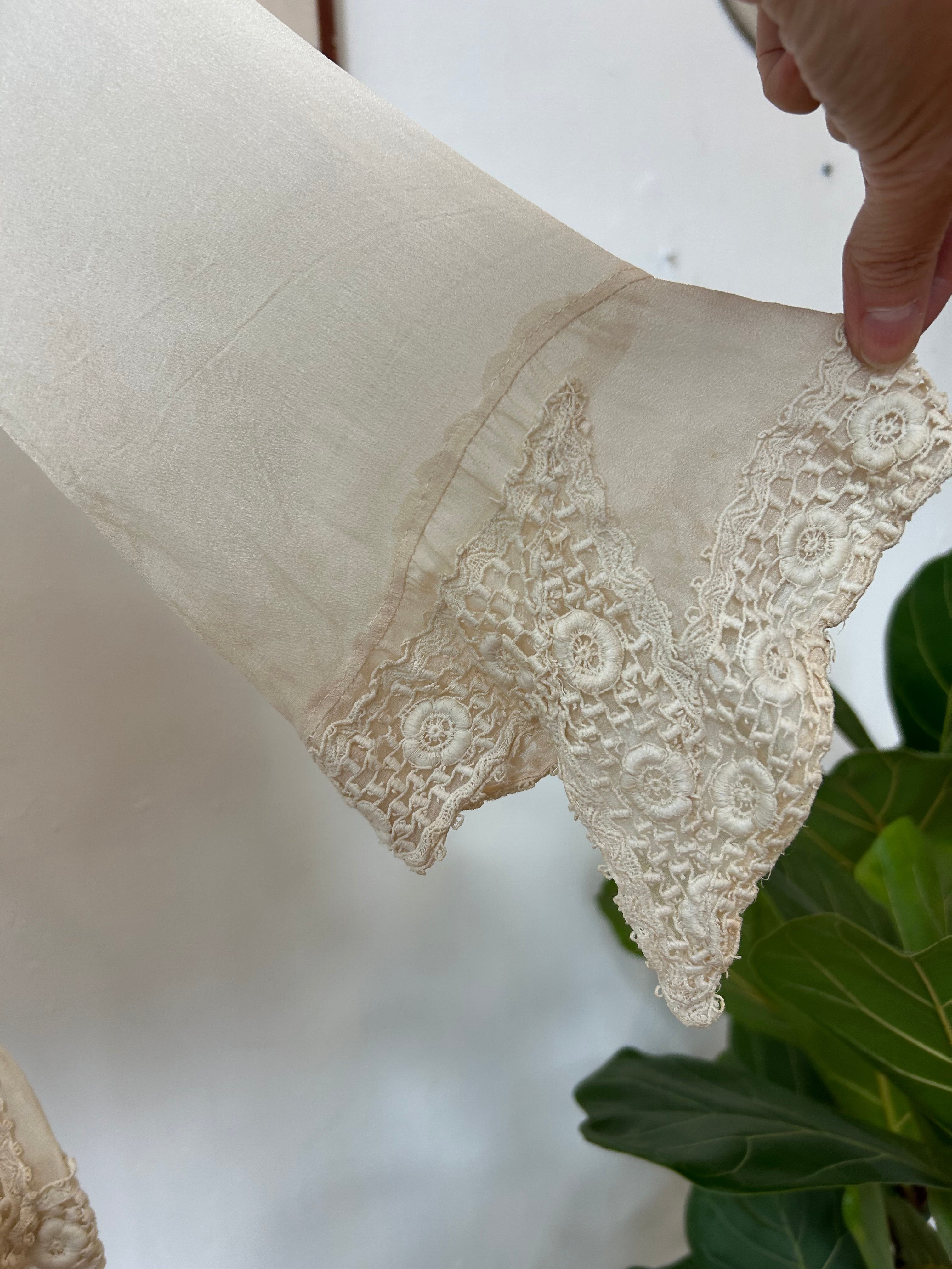Lovely Old Blouse w/Sash